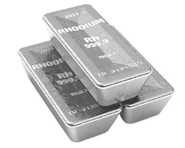 Rhodium metal